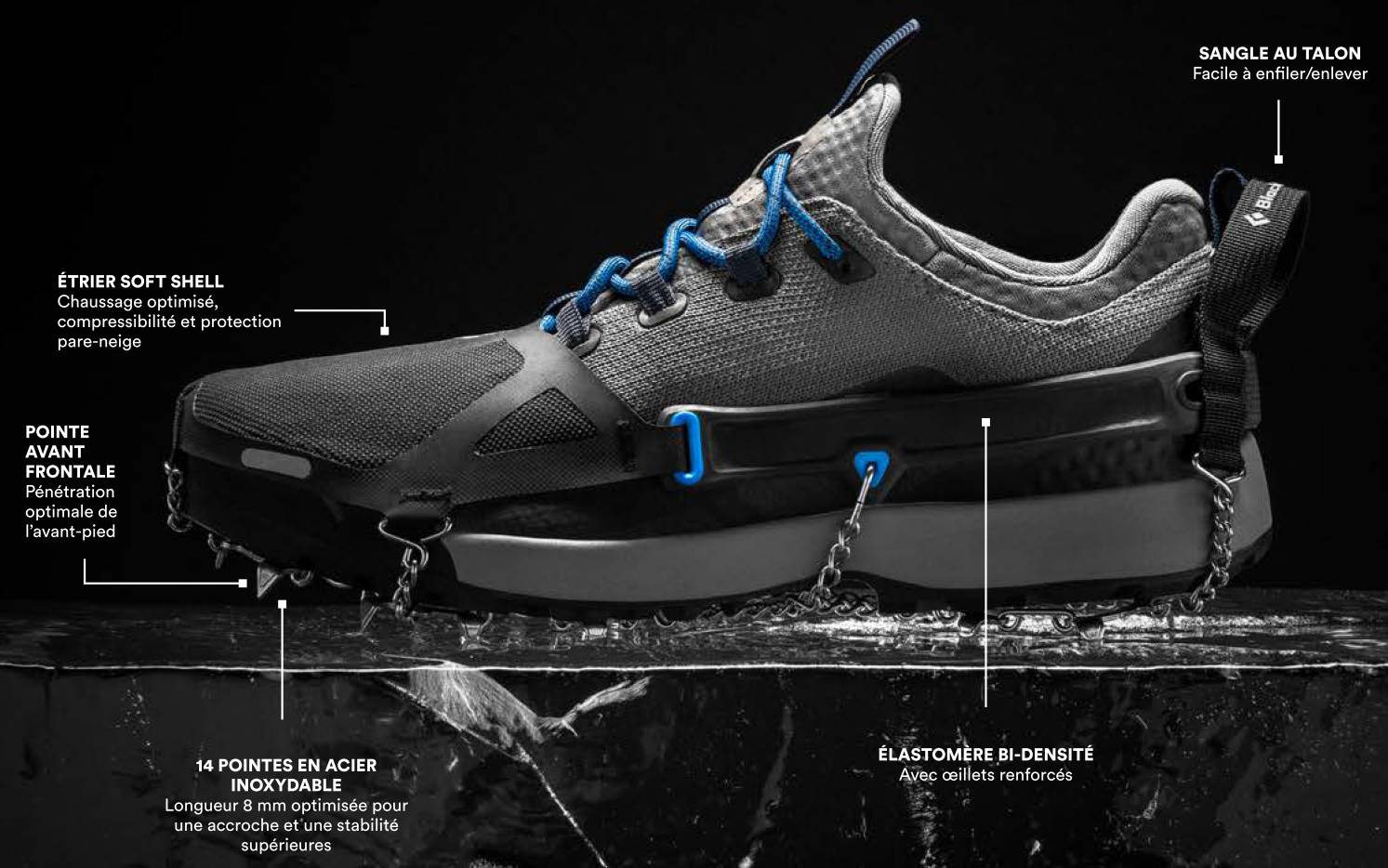 Especificacions de les taques de cadena Distance Spike Black Diamond